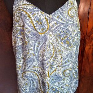 Old Navy Print Button-Front Cami size XS